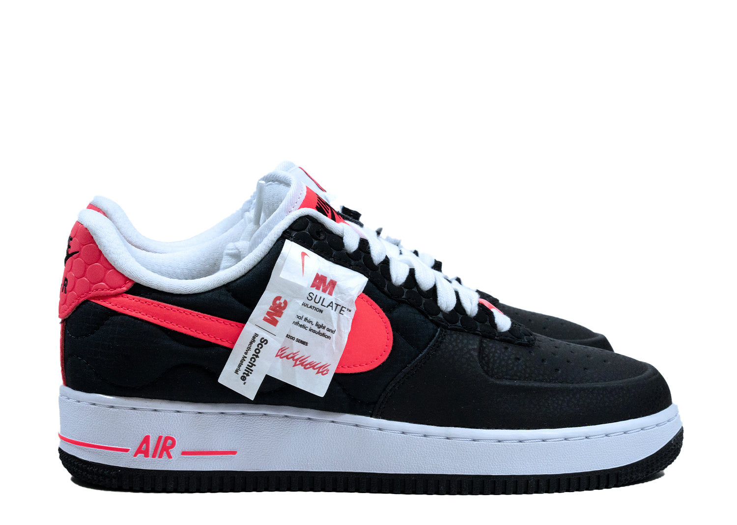 Second Chance - Air Force 1 ID 3M Black/Red - 41