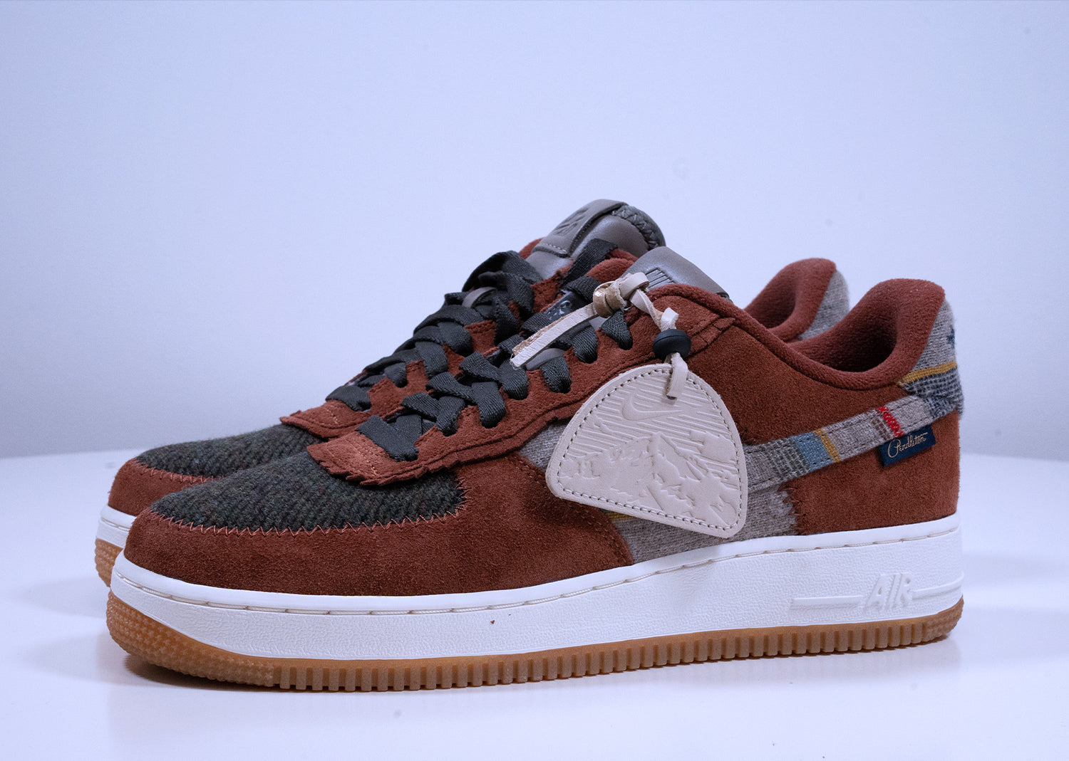 Second Chance - Nike Air Force 1 ID Pendleton Brown - 41 | NEW