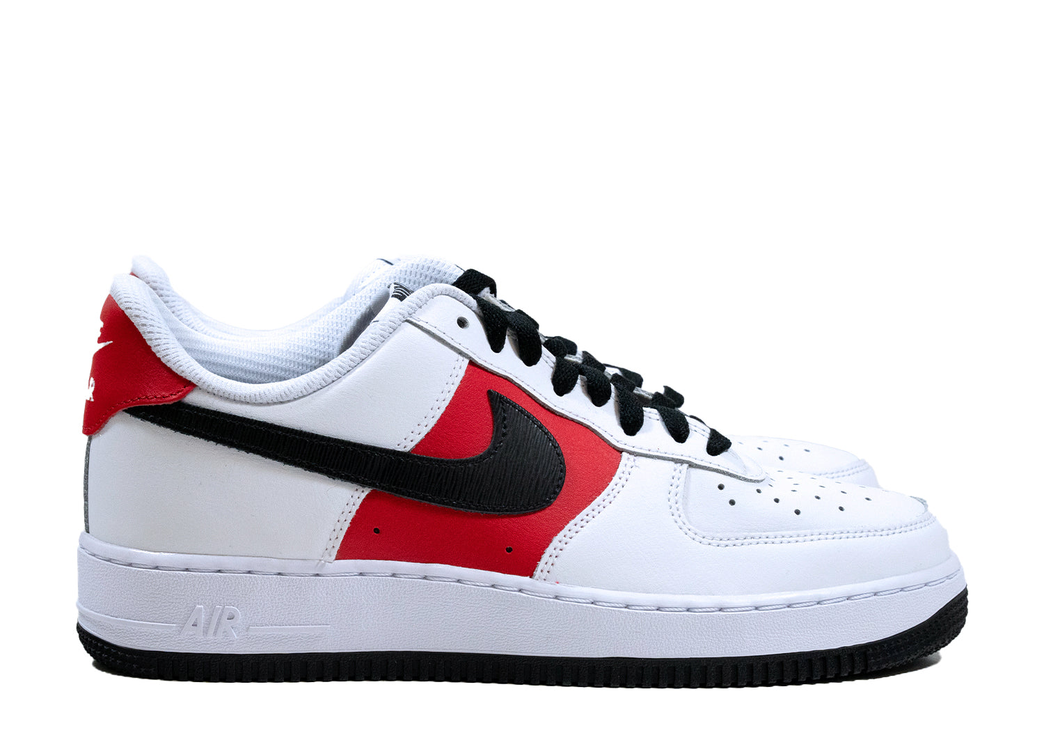 Tweede Kans - Air Force 1 ID Wit/Rood/Zwart - 42