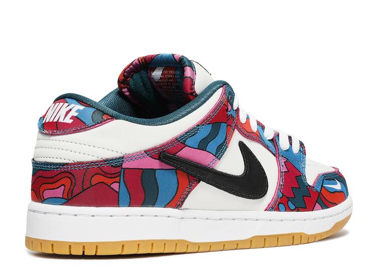 Nike x Parra Dunk Low SB Pro Art abstrait (2021)