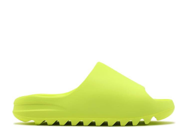 Yeezy Diapositive Glow Vert