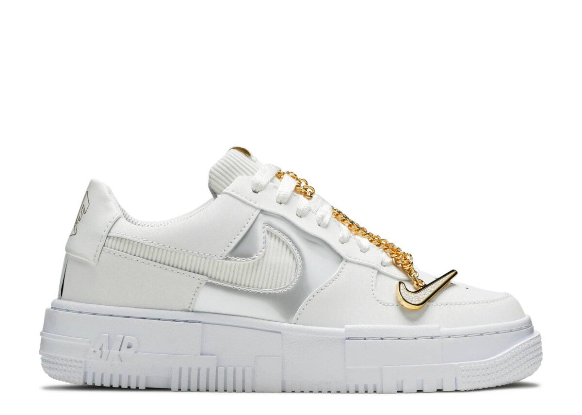 Nike Air Force 1 Faible Pixel Blanc Sommet