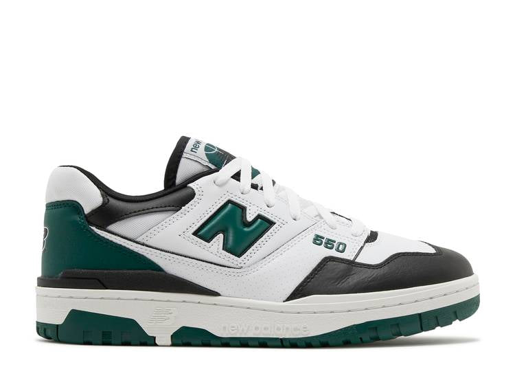 New Balance 550 Blanc Vert Noir