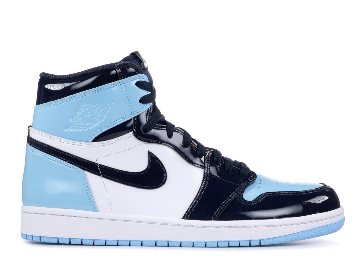 Air Jordan 1 Retro High UNC Patent / Blue Chill (W)