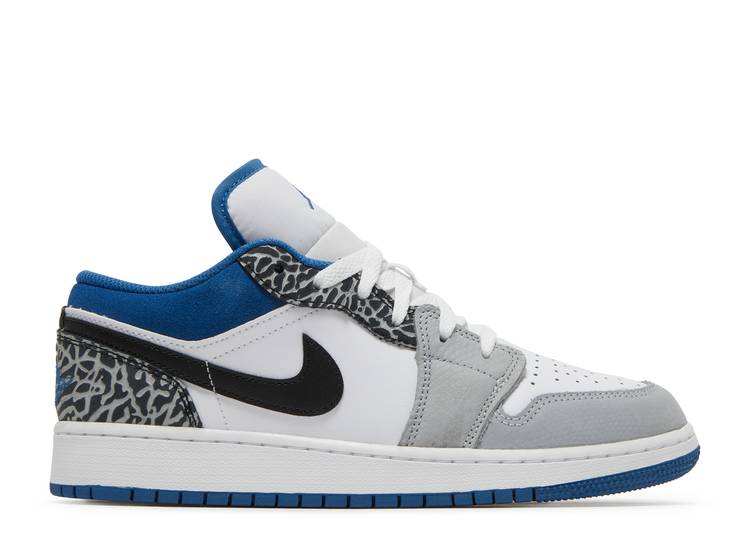 Air Jordan 1 Low SE True Blue (GS)