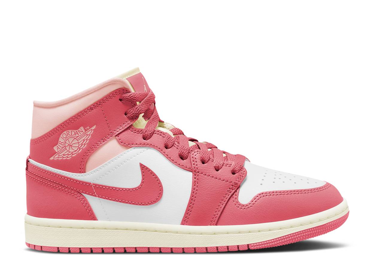 Jordan 1 Mid Strawberries and Cream (W) (2023)