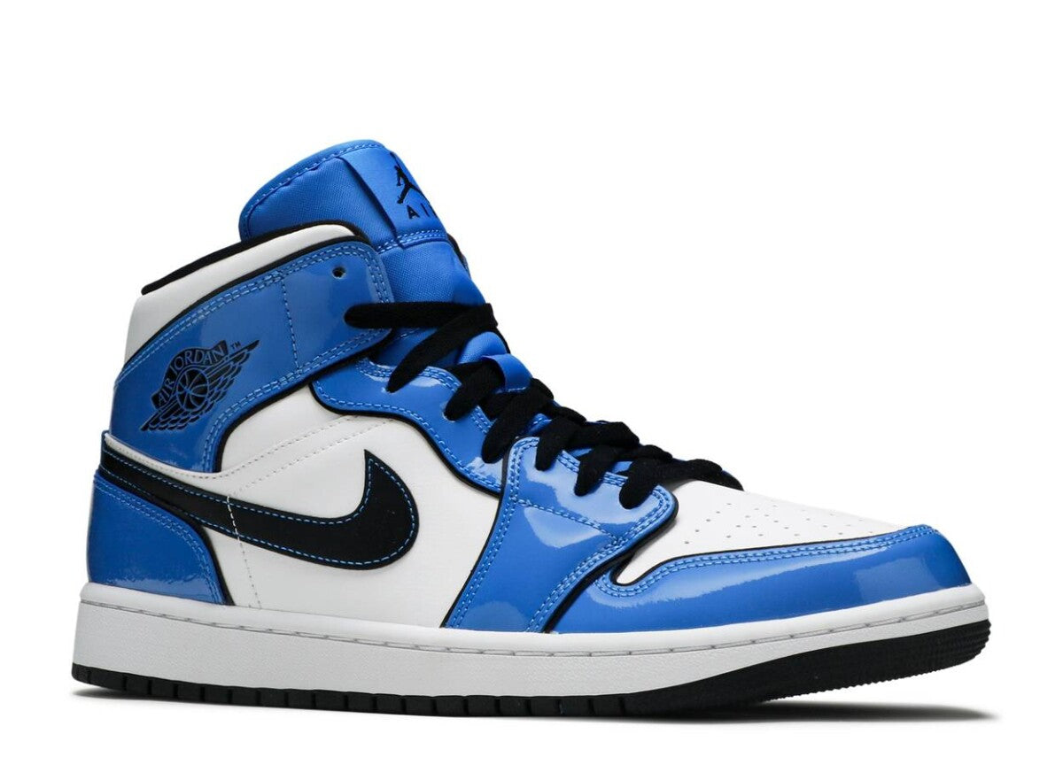 Air Jordan 1 Mid Signal Bleu