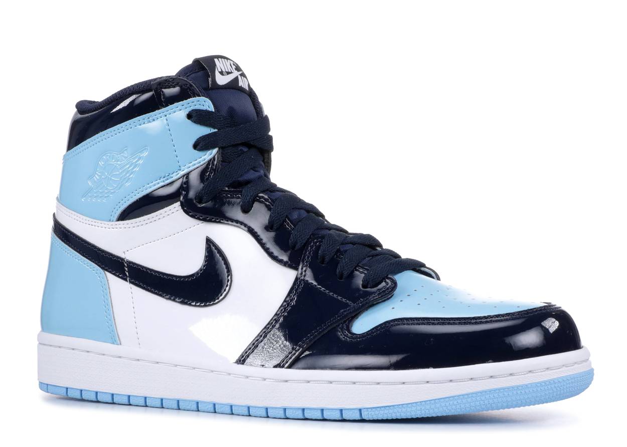 Air Jordan 1 Retro High UNC Patent / Blue Chill (W)