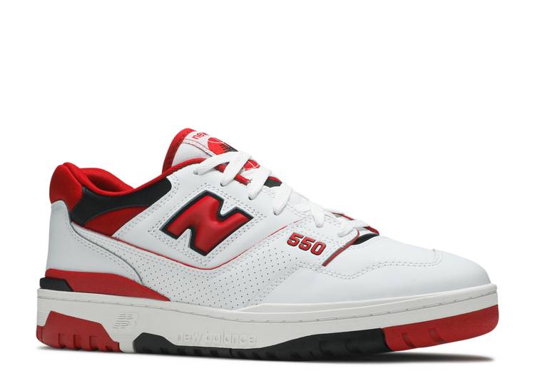 New Balance 550 Blanc Rouge 