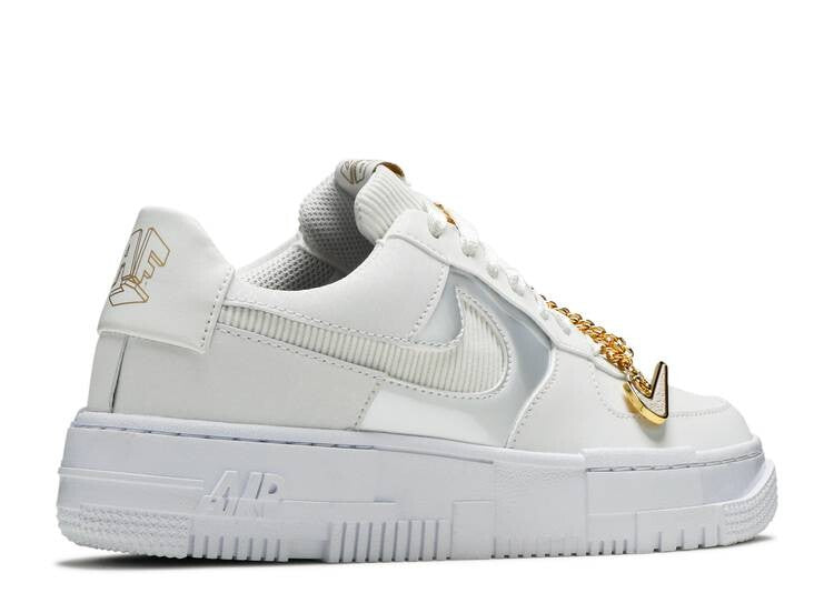 Nike Air Force 1 Faible Pixel Blanc Sommet