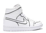 Air Jordan 1 Mid Iridescent Reflective White (W)