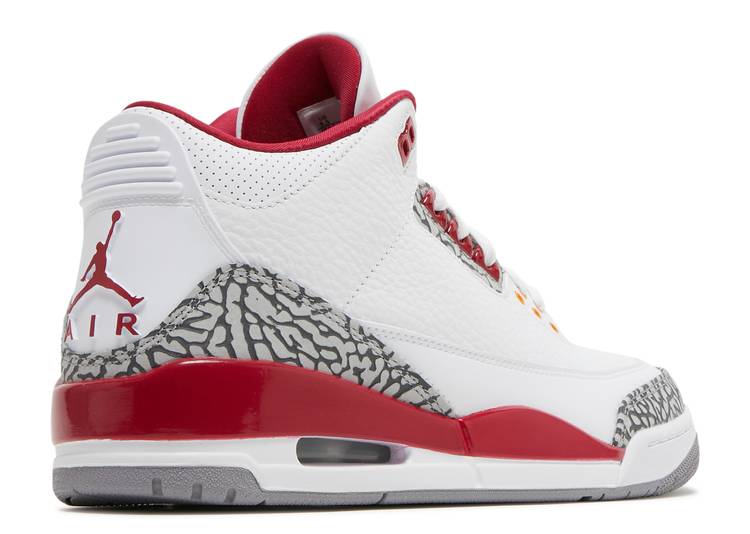 Air Jordan 3 Retro Cardinal Red