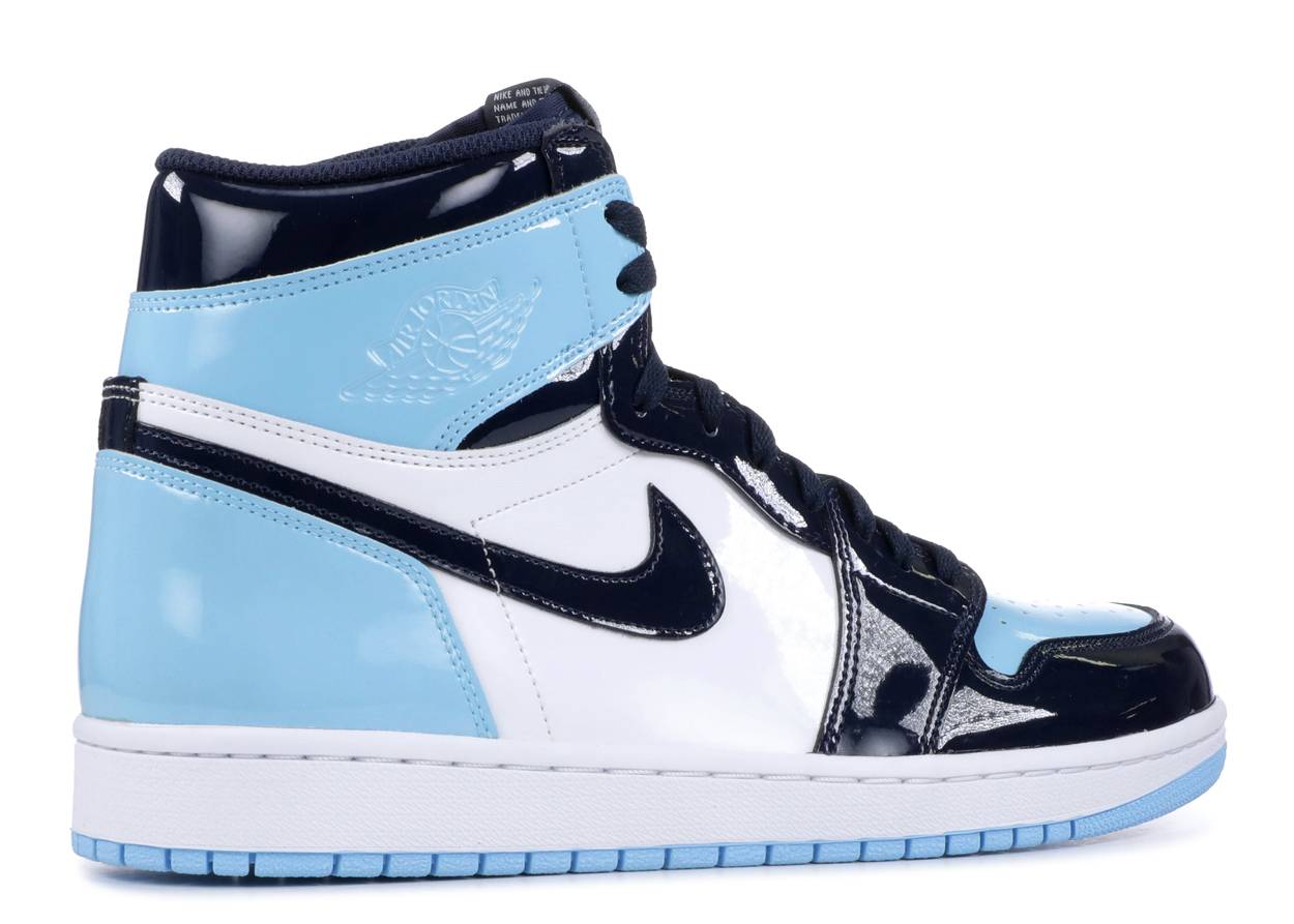 Air Jordan 1 Retro High UNC Patent / Blue Chill (W)