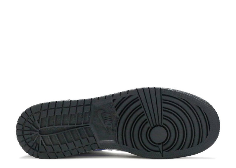 Air Jordan 1 Mid Black Racer Blue White (GS)