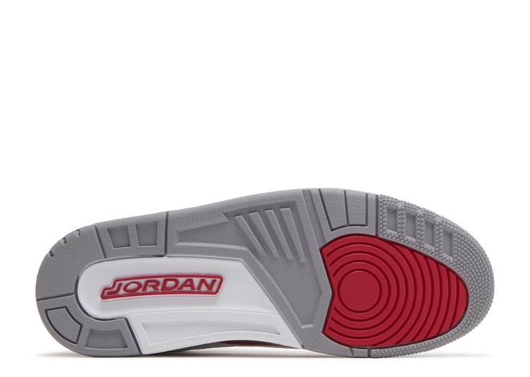Air Jordan 3 Retro Rouge Cardinal