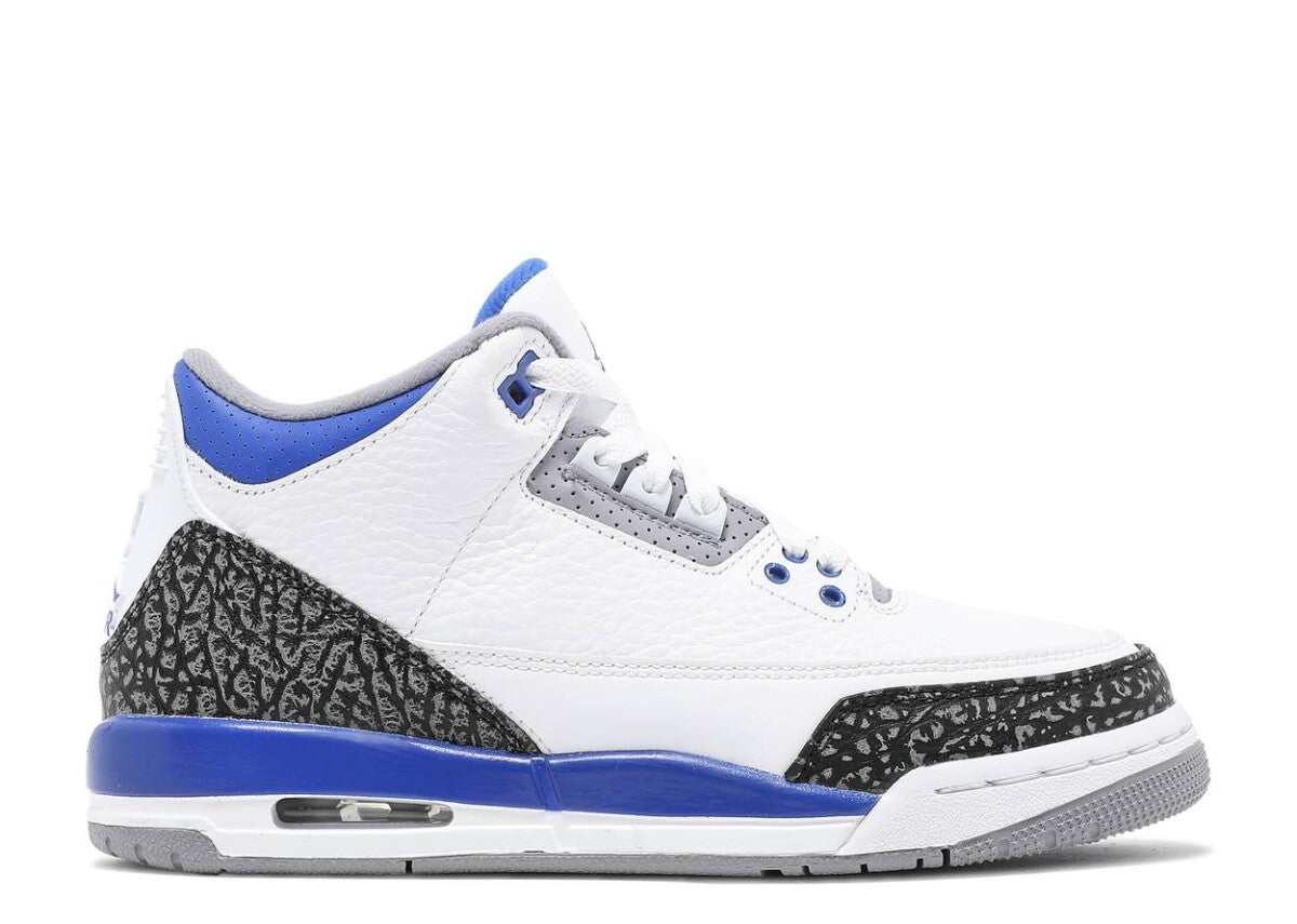 Air Jordan 3 Retro Racer Bleu (GS)