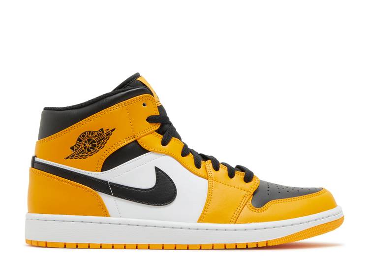 Air Jordan 1 Mid Reverse Yellow Toe (2022)