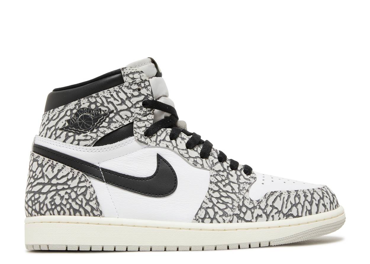 Jordan 1 Retro Hoge OG Wit Cement