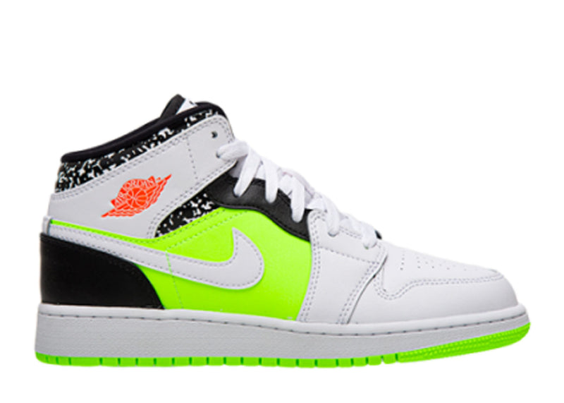 Air Jordan 1 Mid Composition Notebook (GS)