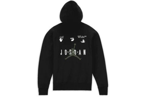 Sweat à capuche Off-White x Jordan Noir (FW21)