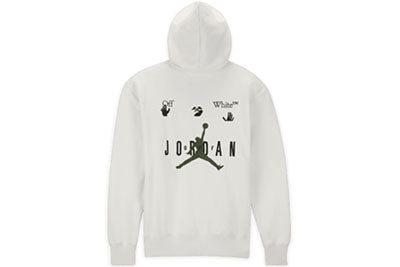 Off-White x Jordan Hoodie Wit (FW21)