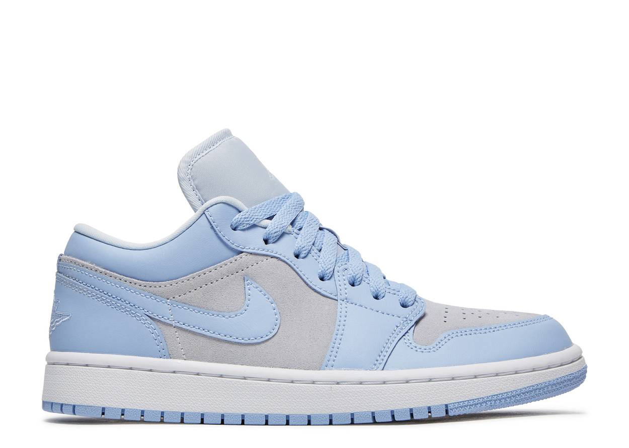 Jordan 1 Low Football Gris Aluminium (W)