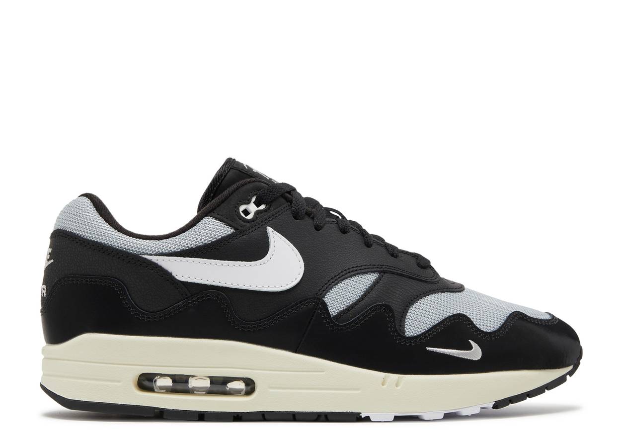 Nike Air Max 1 Patta Waves Noir (avec Bracelet)