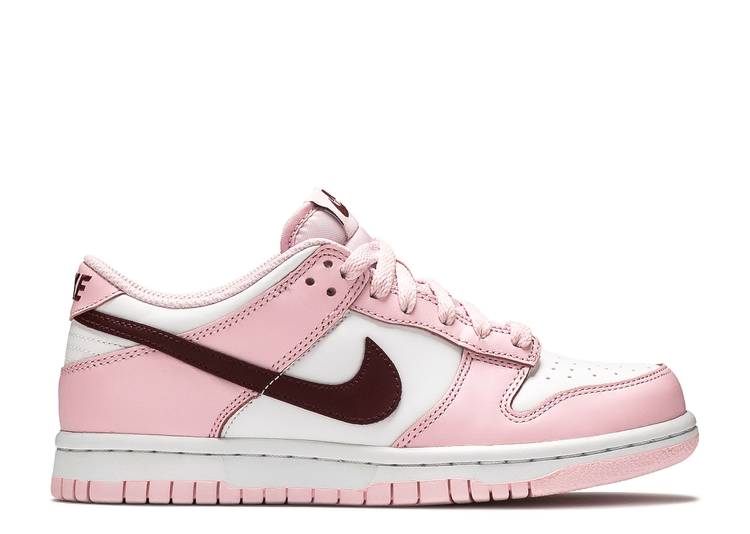Nike Dunk Low Rose Mousse Rouge Blanc (GS)