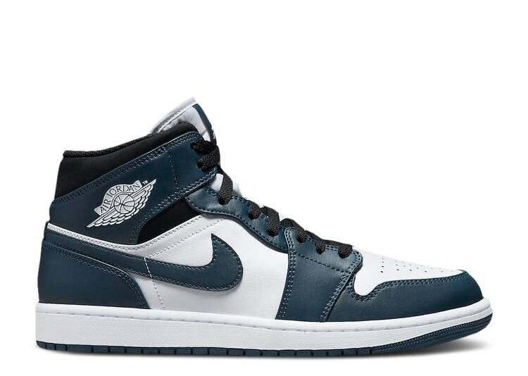 Air Jordan 1 Mid Dark Teal / Armory navy