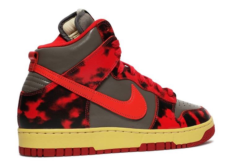 Nike Dunk High 1985 Red Acid Wash